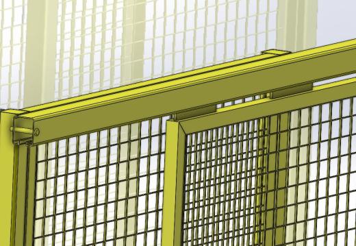 工厂金属结构门缩略图